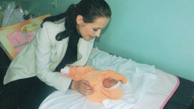 Doina Sulac este mândră că a devenit mămică la 17 ani