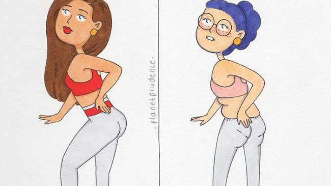 Как трудно быть нормальной: честные картинки о жизни девушек