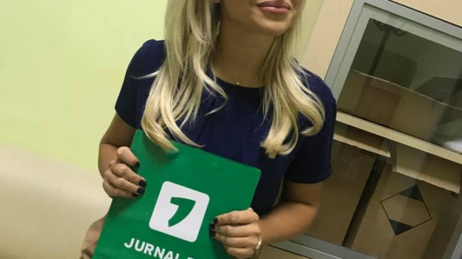 Daniela Burlac a revenit la Jurnal TV