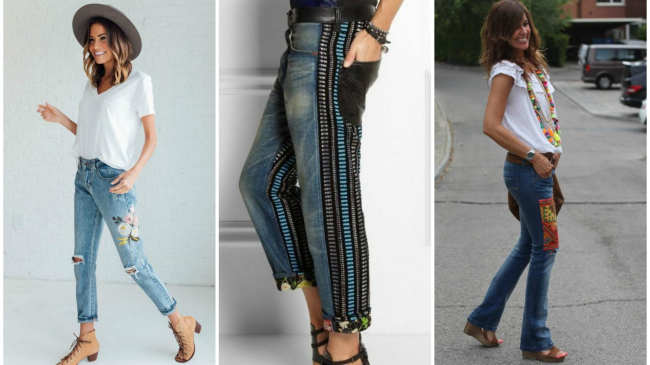 Blugi boho. 20 de idei grozave