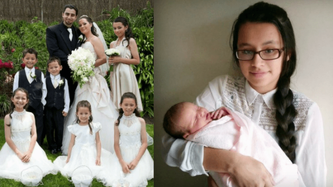 O mamă cu 8 copii, care a născut la 16 ani, vorbește despre beneficiile nașterii timpurii