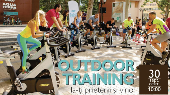 Ultimul antrenament în aer liber cu Aquaterra Wellness & Spa. Vino și tu!