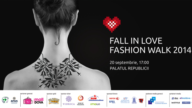 Surprize de la Shopping MallDova, la "Fall in love" Fashion Walk 2014