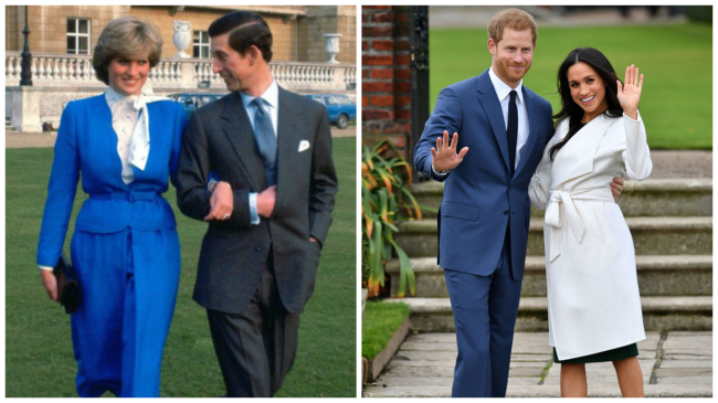 То самое платье: во что были одеты будущие принцессы в день своей помолвки