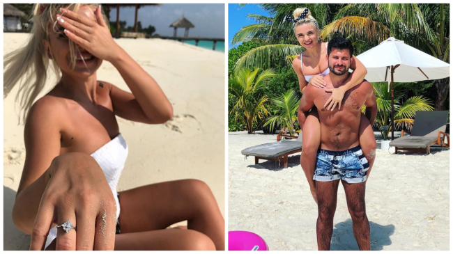 Даниэла Бурлак получила предложение руки и сердца в свой День рождения на Мальдивах