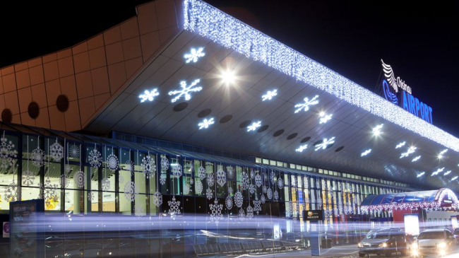 Новогодний декор в кишиневском аэропорту отметили Европейские авторитетные СМИ
