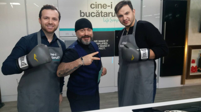 Как пекут пончики два стилиста. Кто, все же, повар: Олег Попан или Андрей Кочиеру?