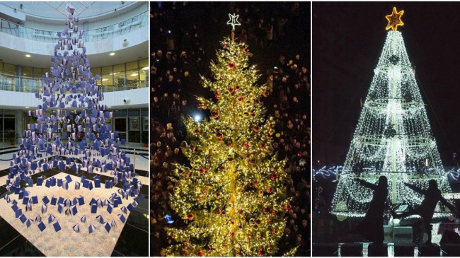 Bradul din Orhei, într-un top cu cei mai frumoși pomi de Crăciun din lume