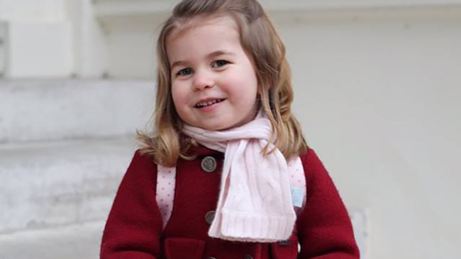 Fotografii din prima zi de grădiniță. Prințesa Charlotte este adorabilă!