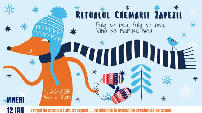 Ask a Mom te invită la "Ritualul Chemării zăpezii"