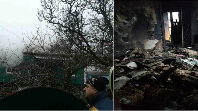 O familie a ajuns pe drumuri după ce i-a ars casa