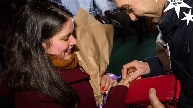 Еще одно предложение руки и сердца на Рождественской ярмарке в столице