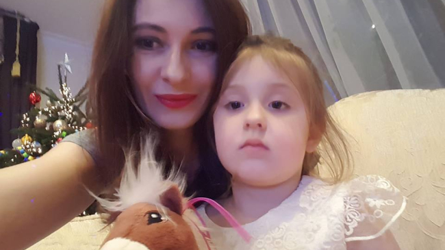 Angela Gonța a postat o fotografie “dulce” cu fiica sa