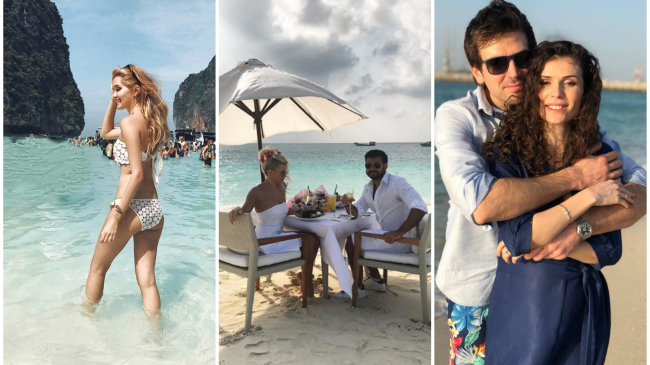 Vedetele care au ales țările calde pentru vacanța de iarnă