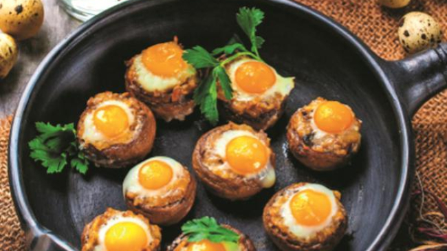 Фаршированные грибы