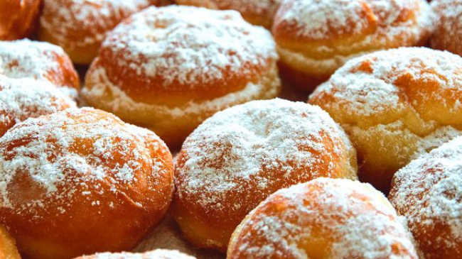 Постные пончики