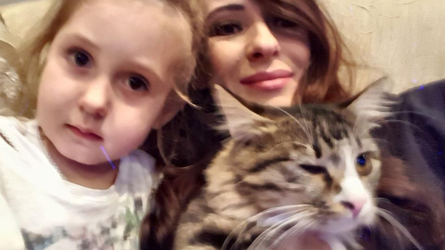 Fiica Angelei Gonța nu se dă la provocări. Ce fotografie a postat prezentatoarea TV pe facebook!