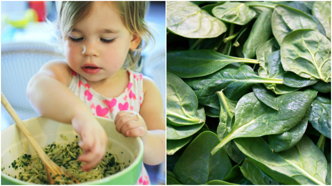 Чем полезен шпинат для детей