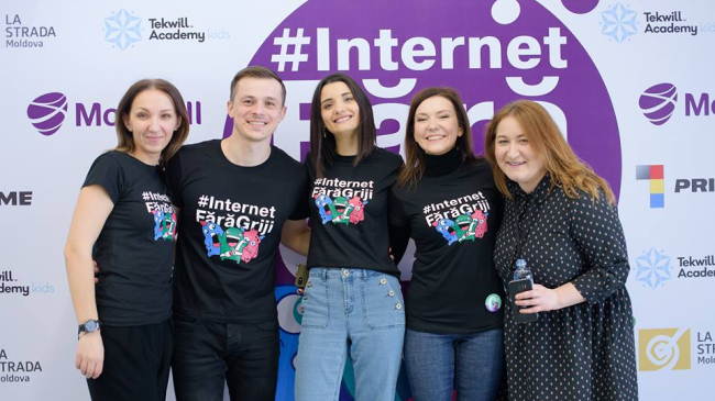 Proiectul #InternetFărăGriji a fost lansat cu succes