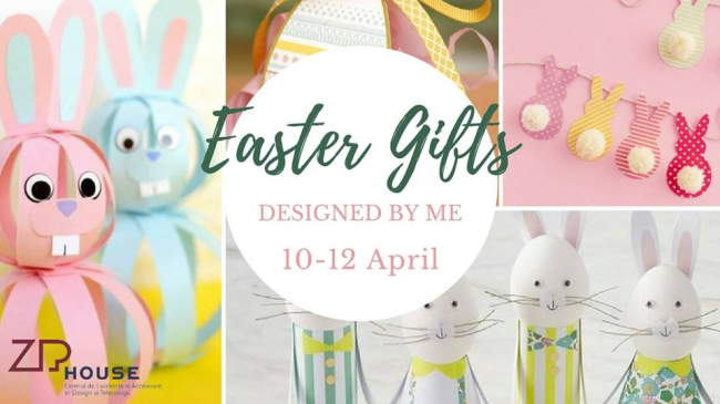 Ateliere de creație pentru copii cu prilejul sărbătorilor de Paște!