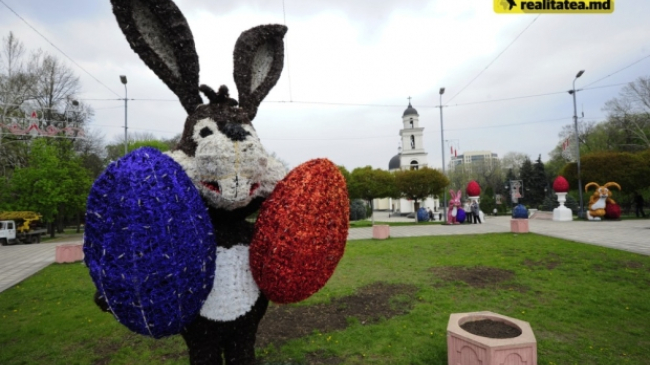 Chișinăul va avea decorațiuni moderne de Paște. Cât vor costa?
