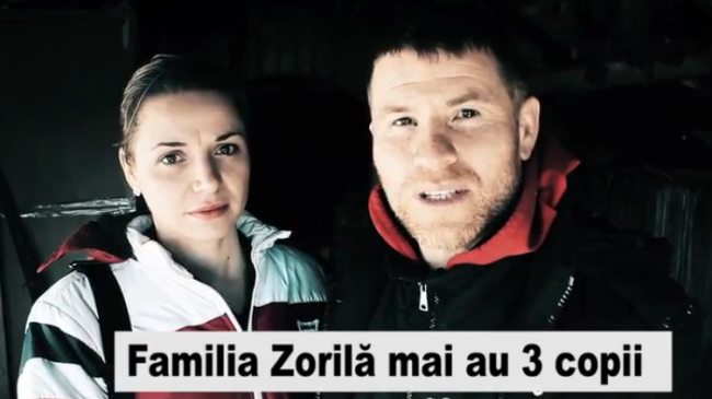 Le-a ars casa în ajun de Paște. Familia Zorilă are nevoie de ajutorul nostru
