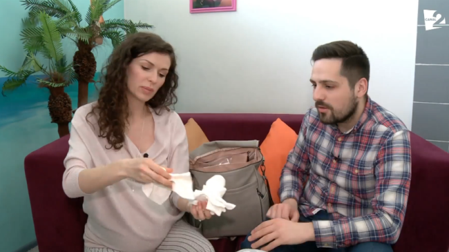 Stela Mikşanski și-a făcut bagajul de maternitate. Vezi ce i-a luat bebelușului