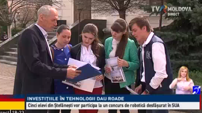 5 elevi din Moldova vor participa la un concurs de robotică, desfăşurat în SUA