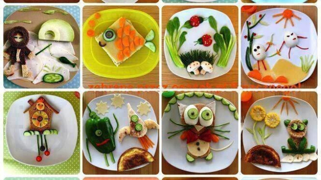 Idei originale pentru servirea meselor simple