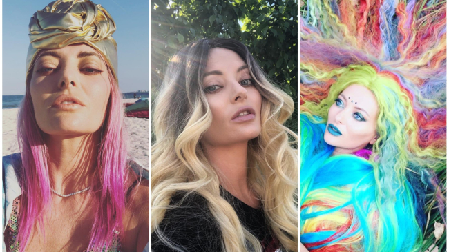 Cele mai trăsnite schimbări de look ale Deliei