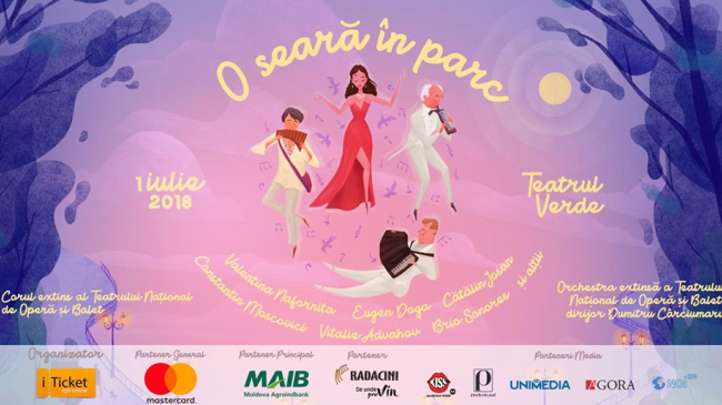 Vino la “O seară în parc” și contribuie la restaurarea Teatrului Verde
