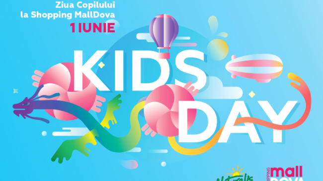 KIDS DAY: Hai să sărbătorim copilăria vesel și colorat!