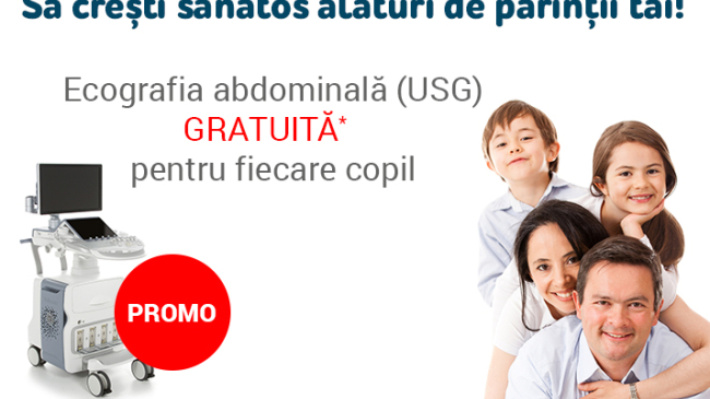 Ecografie abdominală gratuită pe parcursul lunii iunie