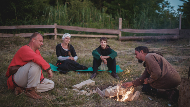 Atmosferă medievală la Vatra