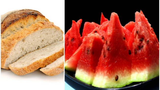Nu mai mânca pepene roșu cu pâine. Uite ce se întâmplă în organismul tău atunci când faci această combinație!