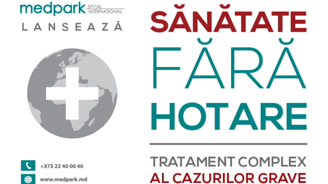 Programul „Sănătate fără hotare”: Medpark oferă servicii complexe pentru tratarea pacienților cu diagnostice complicate