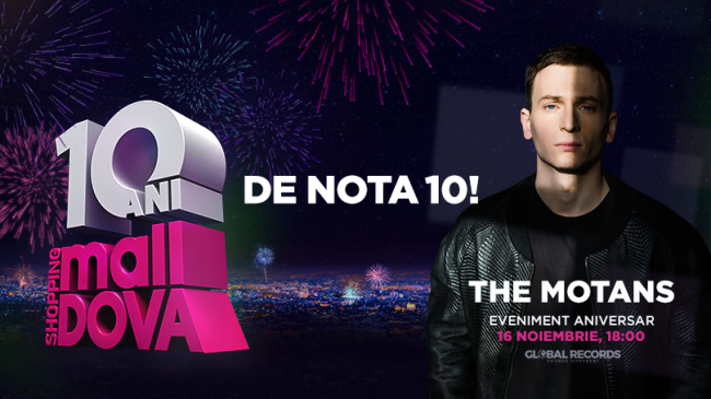 10 ani de nota 10: Shopping MallDova celebrează un deceniu de la fondare