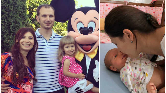 Veronica Ghimp, despre maternitate: “O mână e pentru Eva și una pentru Lia”