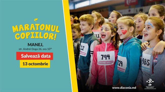 Pe cine vom susține în acest an la Maratonul Copiilor