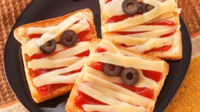 Tartină MUMIE pentru Halloween