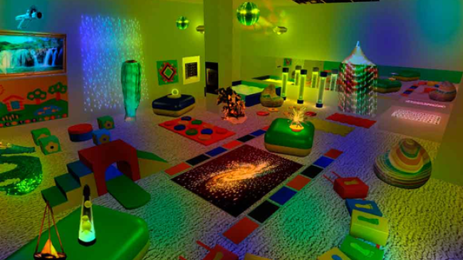 Cameră super-senzorială pentru copii surdo-orbi cu multiple disabilităţi în Chișinău!