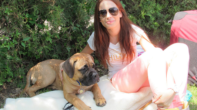 Iulia Ganea: ”Ayron al nostru – nu este un câine, ci un OM! Cum am putut trăi până acum fără de el?!”