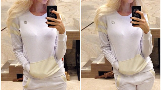 Алена Шишкова выглядит стильно даже дома