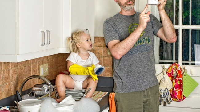 Cum arată cel mai bun tată din lume? (Foto)