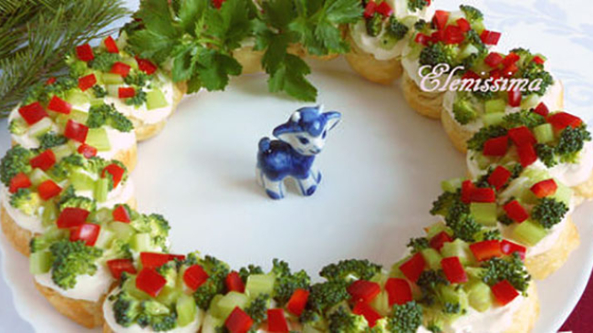 Gustare ”Coroniță de Crăciun”