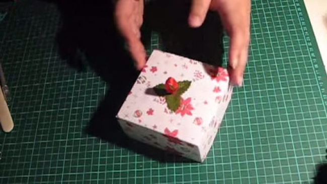 Ambalaj pentru cadou de Anul Nou hand-made: master-class, instrucție pe pași