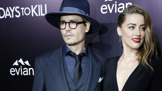 Первые кадры со свадьбы Джонни Деппа и Эмбер Херд. Фото