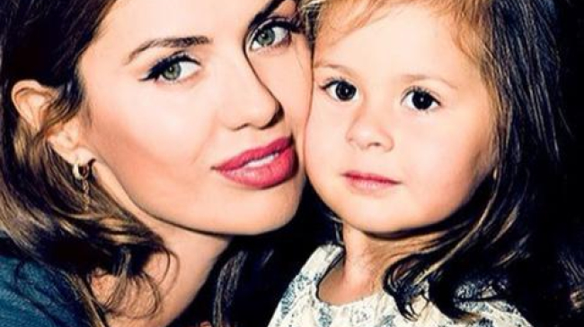 Виктория Боня отдала 3-летнюю дочь в балет