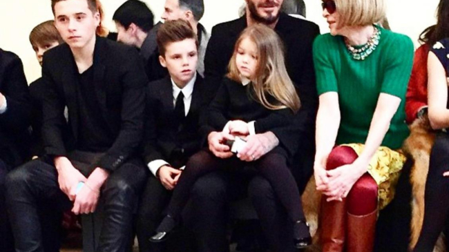Дети Дэвида и Виктории Бекхэм — самые воспитанные