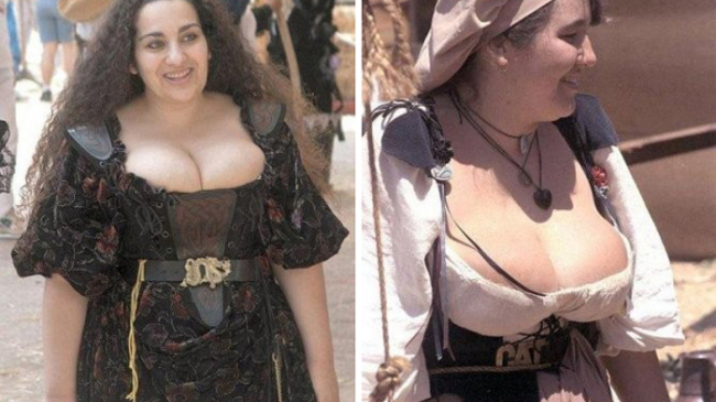 Эта деревня - рай для тех, кто любит дам с формами